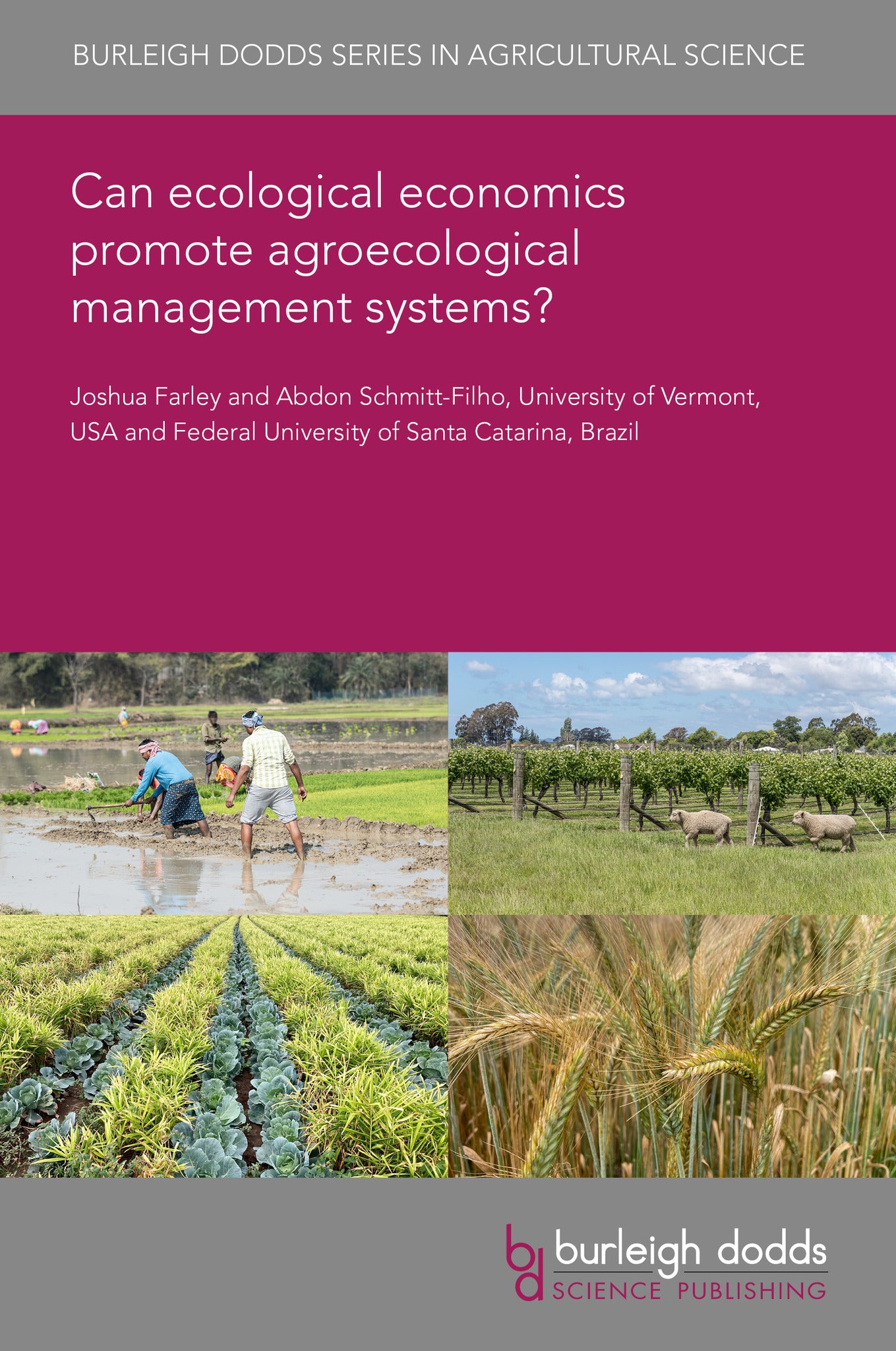 Cover image for Can ecological economics promote agroecological management systems? ISBN 9781835459201